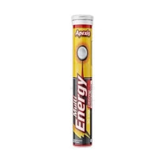 APEXİS ENERGY GİNSENG 20 EFERVESAN TABLET