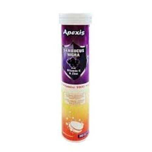 APEXİS SCAMBUS&NİGRA 20 EFERVESAN TABLET