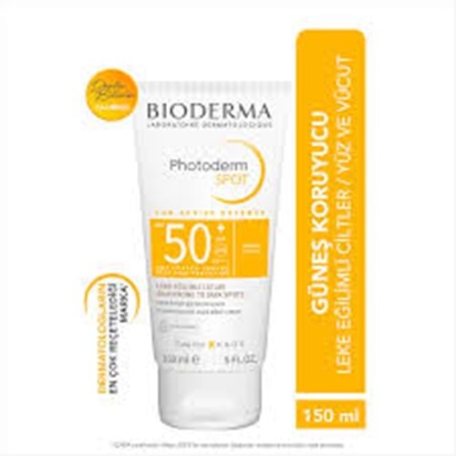 BIODERMA GÜNEŞ KREMİ PHOTODERM SPOT (LEKE) -SPF 50+150 ML