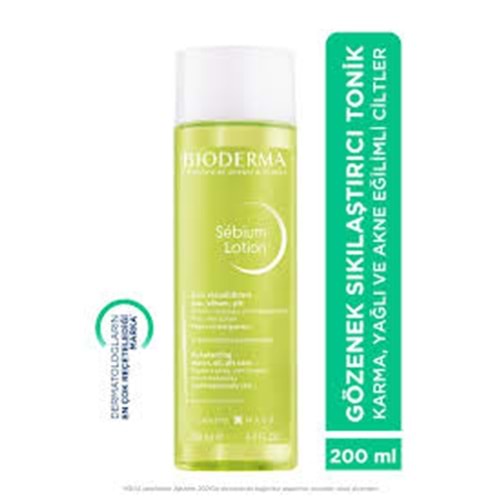BIODERMA SEBIUM LOTİON GÖZENEK SIKILAŞTIRICI TONİK 200 ML