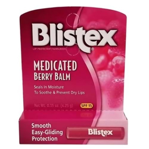 BLİSTEX BALM SPF+15 GÜNEŞ KORUYUCULU DUDAK NEMLENDİRCİ