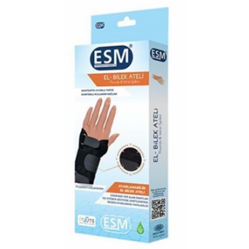 ESM NEOPREN EL BİLEK ATELİ BAŞ PARMAK DESTEKLİ ÇİFT TARAFLI