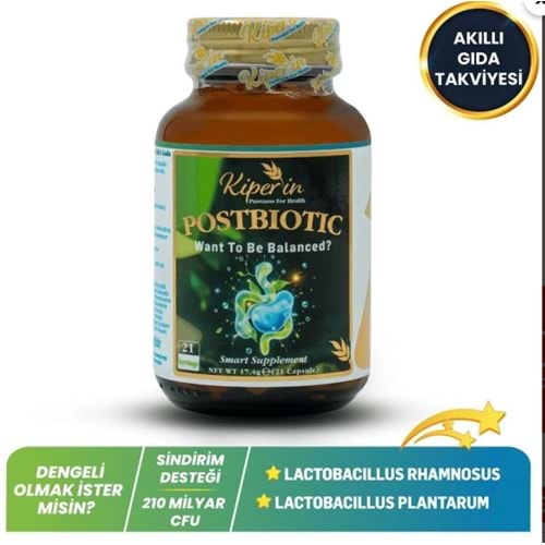 KİPERİN POSTBIOTIC 21 KAPSÜL