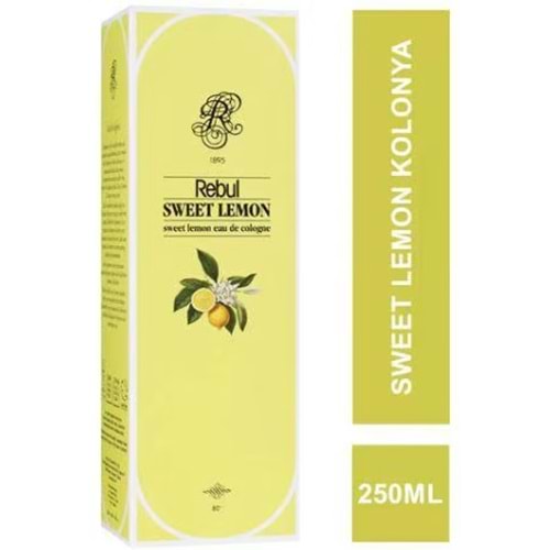 REBUL KOLONYA SWEET LEMON 250 ML