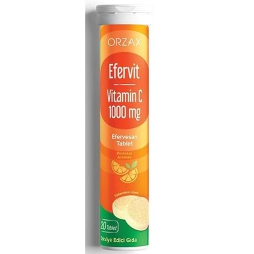 OCEAN EFERVİT VİTAMİN C 20 EFERVESAN TABLET