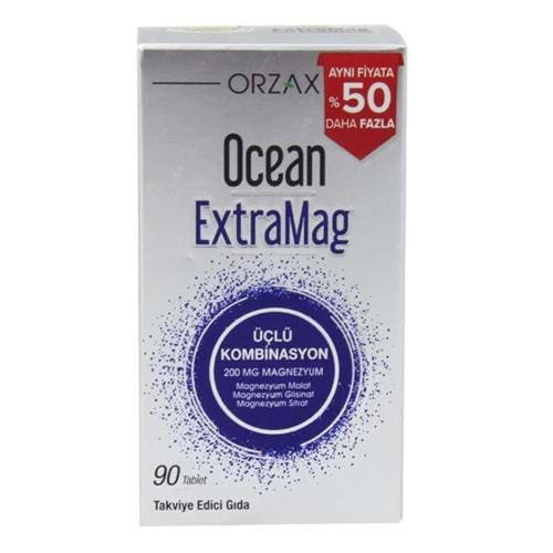 OCEAN EXTRAMAG 200 MG 90 TABLET
