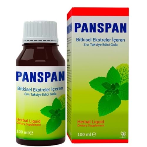 PANSPAN BİTKİSEL ŞURUP 100 ML