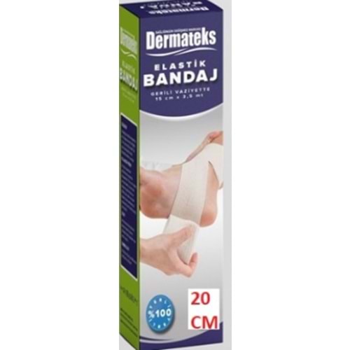 DERMATEKS ELASTİK BANDAJ 20 CM