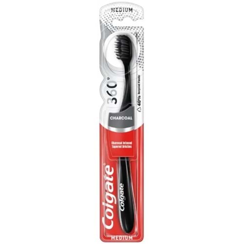 COLGATE DİŞ FIRÇASI 360 SİYAH CHARCOAL