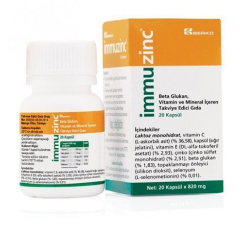 IMMUZINC 20 KAPSÜL