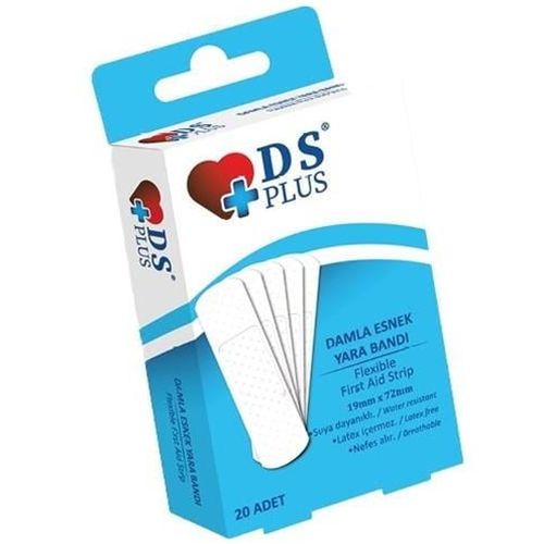 DS PLUS ESNEK YARA BANDI 20 ADET