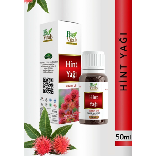 BIO VİTALS HİNT YAĞI 50 ML