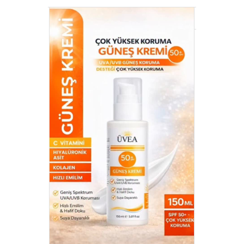 ÜVEA SPF 50 GĞNEŞ KREMİ 150 ML