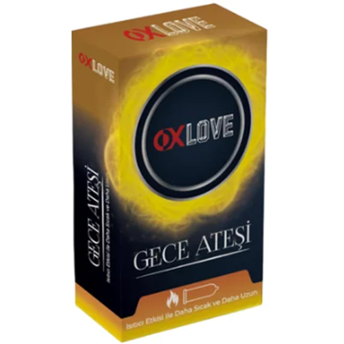 OXLOVE PREZERVATİF GECE ATEŞİ 10 LU
