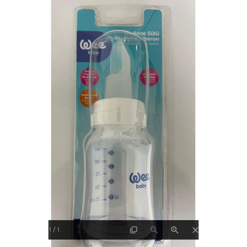 WEE 988 ANNE SÜTÜ KAŞIKLI BİBERON 125 ML