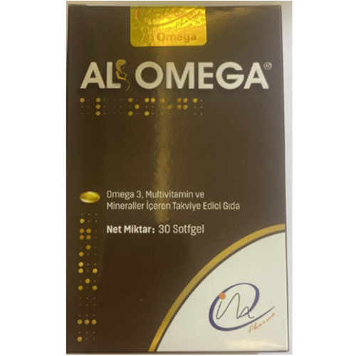 ALOMEGA OMEGA3 MULTİVİTAMİN & MİNERAL 30 KAPSÜL