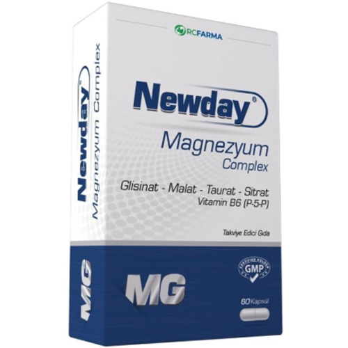 NEWDAY MAGNEZYUM KOMLEKS 60 KAPSÜL