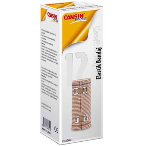 CANSIN ELASTİK BANDAJ 12 CM