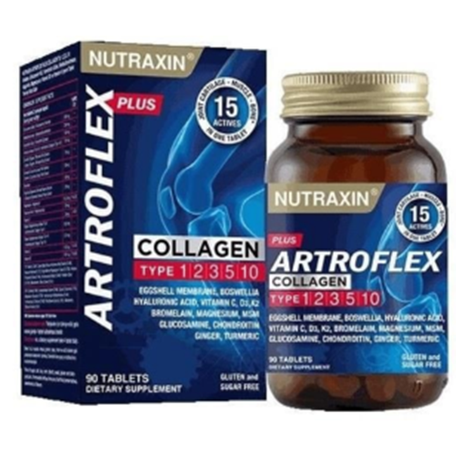 NUTRAXIN ARTROFLEX PLUS COLLAGEN TYPE 1/2/3/5 /10 KOLAJEN 90 TABLET