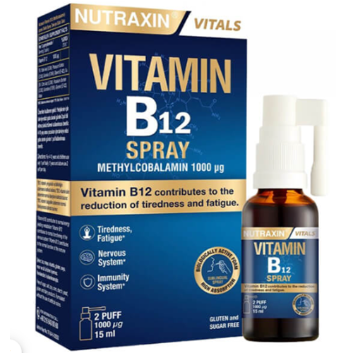 NUTRAXIN B12 VITAMIN SPREY 15ML