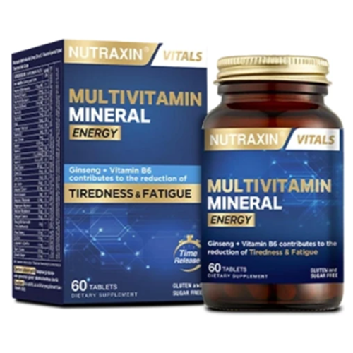 NUTRAXIN MULTIVITAMIN ENERGY COMPLEX 60TB