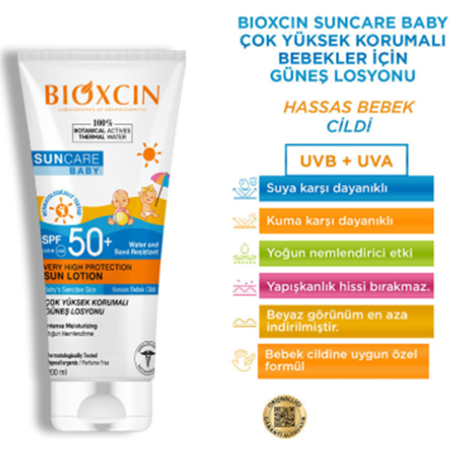 BIOXCIN GÜNEŞ KREMİ SPF 50+ BABY 50ML