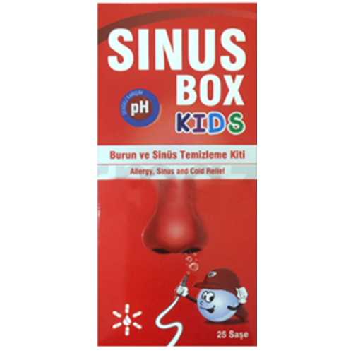 SİNÜS BOX RİNSE BURUN VE SİNÜS TEMİZLEME KİTİ KİDS ( ÇOCUK )