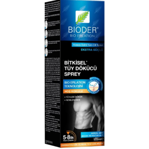 BİODER TÜY DÖKÜCÜ SPREY 175 ML BİTKİSEL ( ERKEK )