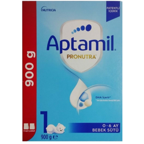 APTAMİL PRONUTRA MİLUPA MAMA BEBEK SÜTÜ 0-6 AY 900 GR. NO : 1