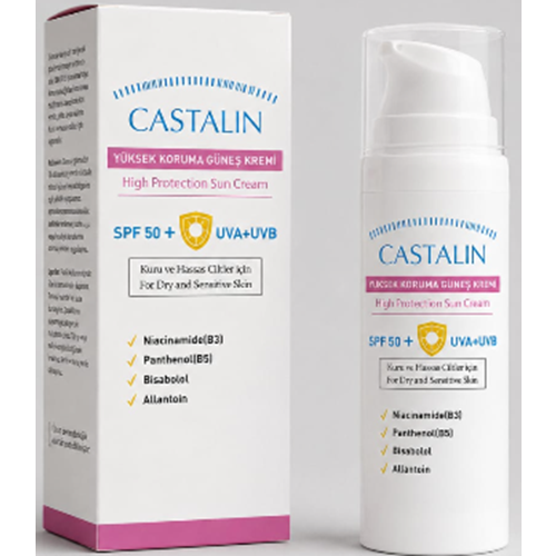 CASTALIN YÜKSEK KORUMA GÜNEŞ KREMİ 50SPF