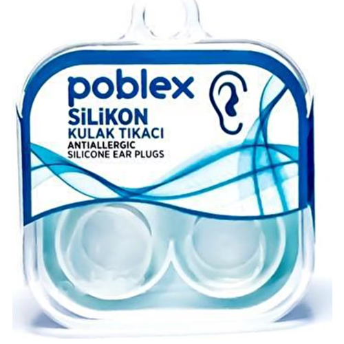 POBLEX SİLİKON KULAK TIKACI 2 Lİ