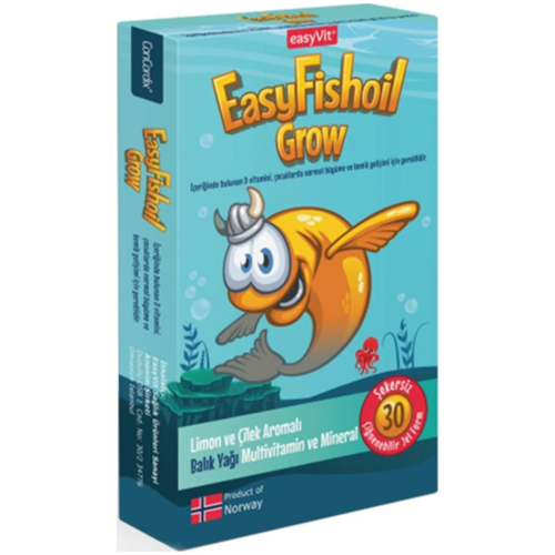 EASY FİSHOİL GROW BALIK YAĞI JEL FORM 30 TB.
