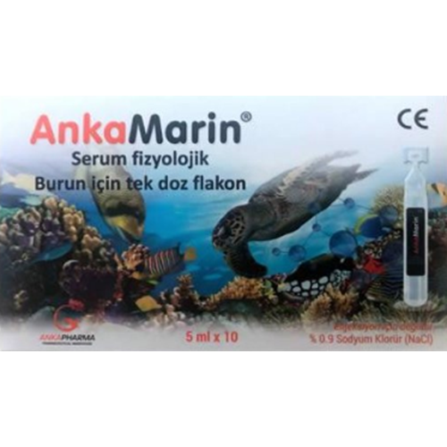 ANKAMARİN SERUM FİZYOLOJİK 10 FLAKON 5 ML
