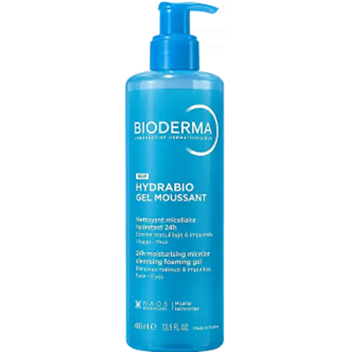 BIODERMA HYDRABIO GEL MOUSSANT 400 ML