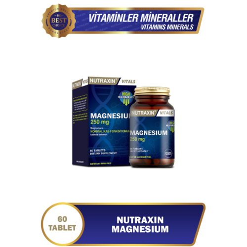 NUTRAXIN MAGNESIUM CITRATE 250 MG
