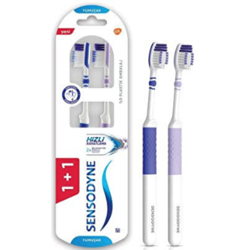 SENSODYNE DİŞ FIRÇASI HIZLI RAHATLAMA YUMUŞAK 1+1