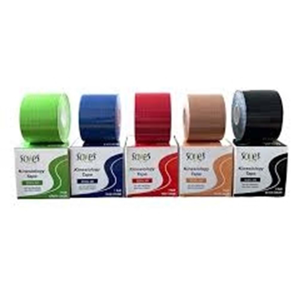 SOLES KİNESİYOLOJİ AĞRI BANDI MAVİ