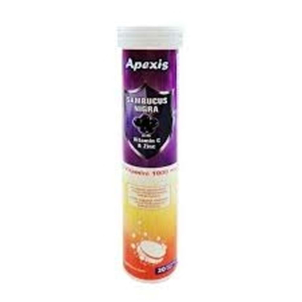 APEXİS SCAMBUS&NİGRA 20 EFERVESAN TABLET