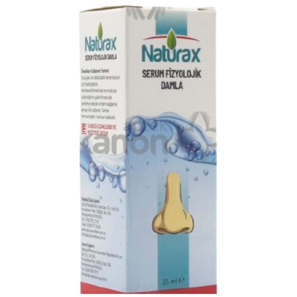 NATURAX SERUM FİZYOLOJİK DAMLA 25ML