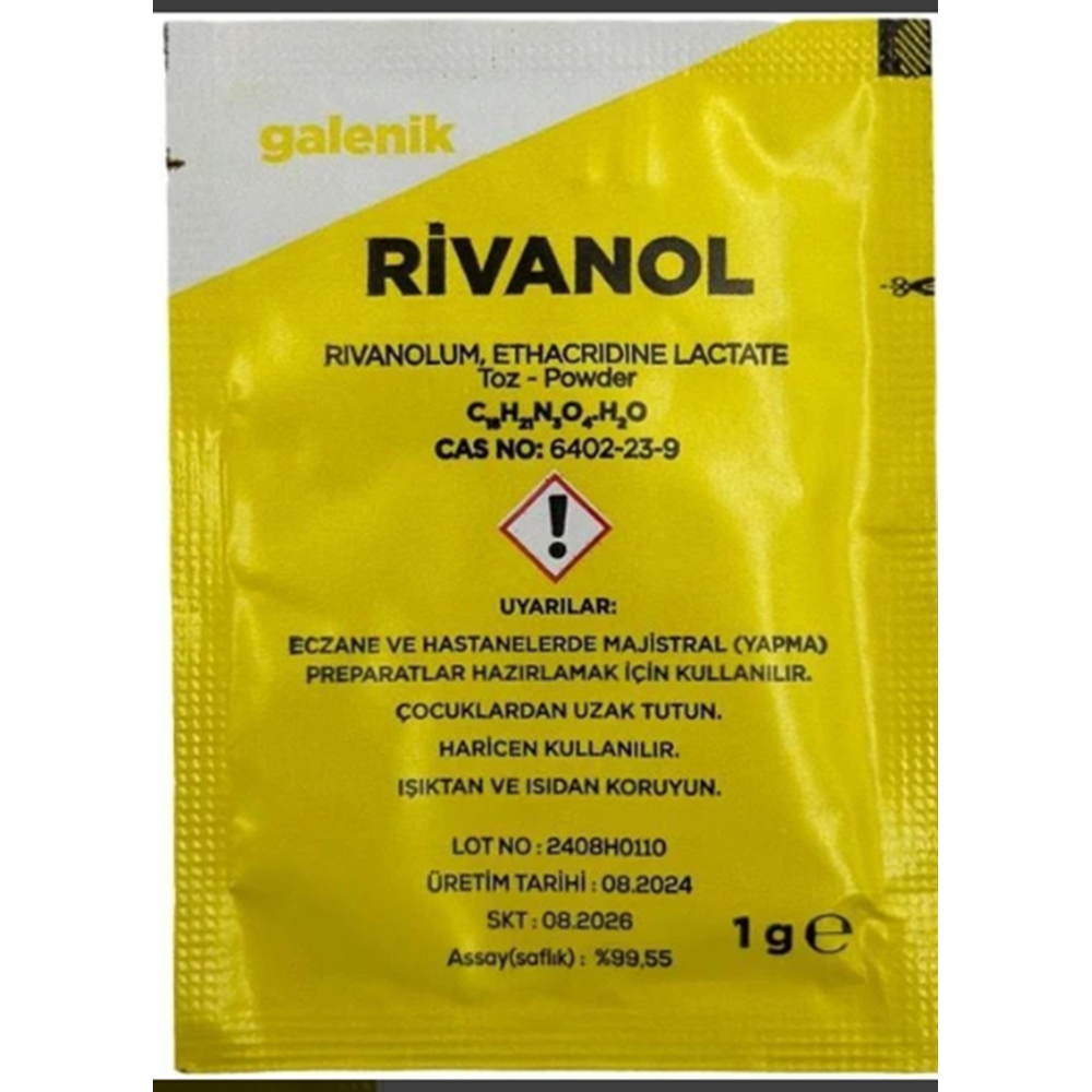 RİVANOL YARA TOZU 1 GR GALENİK