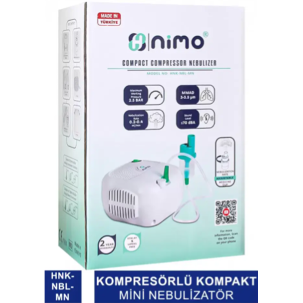 NİMO KAPAKSIZ NEBULİZATÖR HKN-NBL-M
