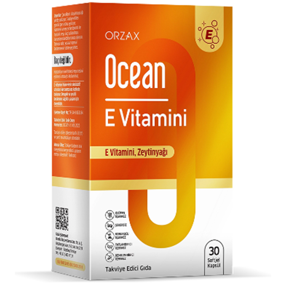 OCEAN VİTAMİN E 60 KAPSÜL